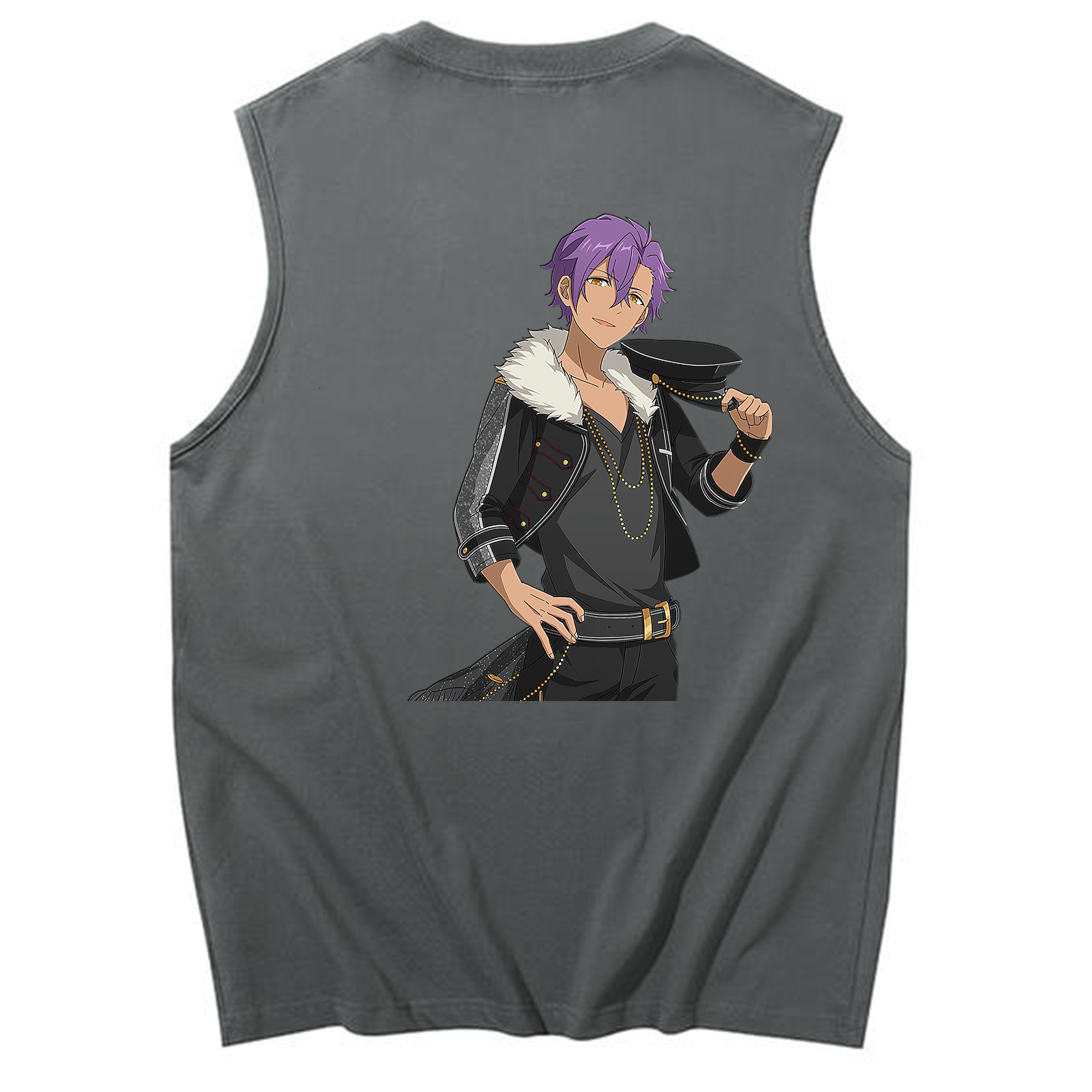 （画像用） あんさんぶるスターズ! Ensemble Stars コットン100％タンクトップ（背面プリント）